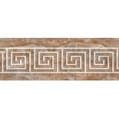Фриз Нефрит Керамика Гермес Фриз 25x10, коричневый
