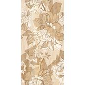 Плитка Декор Нефрит Керамика Монплезир-2 Декор 50x25, бежевый