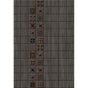 Плитка-декор настенный Керамин Калипсо 3 40х27,5, коричневый