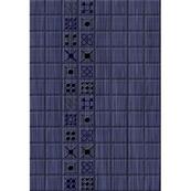 Плитка-декор настенный Керамин Калипсо 2 40х27,5, синий