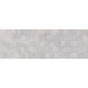 Настенная керамическая плитка Керамин Эдда 1д 75x25, серый