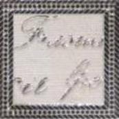 Плитка-декор напольный Керамин Пастораль 3 бордюрная 9,8х9,8, бежевый