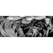 Плитка-декор настенный Керамин Элегия 50х20, 1 тип 4 черный