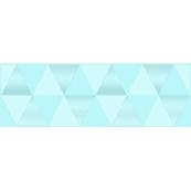 Плитка-декор настенный Ceramica Classic Sigma 60х20, perla, голубой