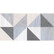 Настенная плитка Laparet Village 50х25, голубой микс