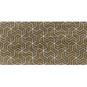 Плитка-декор настенный Laparet Дженезис 60х30, фрактал коричевый