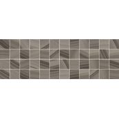 Плитка-декор настенный Laparet Agat 60х20, мозаичный, кофейный