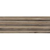 Настенная плитка Laparet Zen 60х20, полоски, коричневый