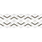 Плитка-декор настенный Laparet Lord 60х20, белый wing