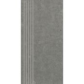 Плитка для ступеней Paradyz Optimal 29.8х59.8, STOPNICA NACINANA MAT grafit
