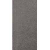 Плитка для ступеней Paradyz Tero 29.8х59.8, nero