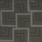 Плитка-декор напольный Paradyz Tigua 29.8х29.8, grafit decor B