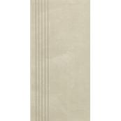 Напольная плитка Paradyz Cement 29.8х59.8, beige stopnica mat