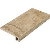 Плитка для ступеней Italon Natural Life Stone 60x33, Nut Угловая правая Плитка для ступеней Italon Natural Life Stone 60x33, Nut Угловая правая