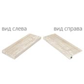 Плитка для ступеней Italon Timeless 90x33, White Угловая левая Плитка для ступеней Italon Timeless 90x33, White Угловая левая