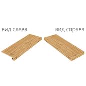 Плитка для ступеней Italon Natural Life Wood 90x33, Vanilla Угловая правая