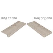 Плитка для ступеней Italon Natural Life Wood 90x33, Ash Угловая правая