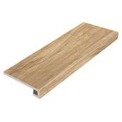 Плитка для ступеней Italon Natural Life Wood 90x33, Olive Фронтальная