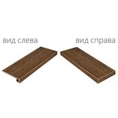 Плитка для ступеней Italon Natural Life Wood 90x33, Pepper Угловая правая
