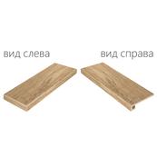 Плитка для ступеней Italon Natural Life Wood 90x33, Olive Угловая левая