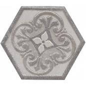 Керамогранит вставка Kerama Marazzi Тюрен 10.4х12, серый HGD\A292\SG1010