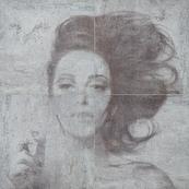 Плитка-панно настенное Tubadzin Zien Berlin 119.8x119.8, Marylin Плитка-панно настенное Tubadzin Zien Berlin 119.8x119.8, Marylin