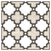 Плитка-декор напольный Vitra Marmori 60х60, wavy ЛПР