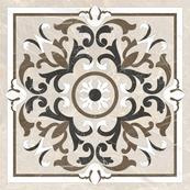 Плитка-декор напольный Vitra Marmori 60х60, медальон ЛПР