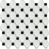 Плитка-мозаика настенная Paradyz Secret 29.8x29.8, Bianco, стеклянный Плитка-мозаика настенная Paradyz Secret 29.8x29.8, Bianco, стеклянный