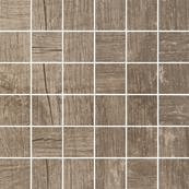 Плитка-мозаика универсальная Paradyz Trophy 29.8x29.8, Brown, резанная