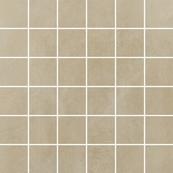 Плитка-мозаика напольная Paradyz Tigua 29.8х29.8, beige mozaika (kostka 4.8х4.8)
