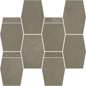Платка-декор напольный Paradyz Naturstone 28.6х23.3, umbra mozaika hexagon