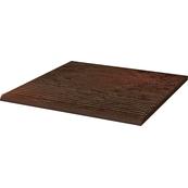 Плитка для ступеней Paradyz Semir 30x30, Brown