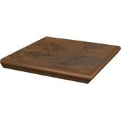 Плитка для ступеней Paradyz Semir 33x33, Beige, Narozna, с капиносом