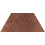 Плитка-декор напольный Paradyz Taurus 29.6x12.6, Brown, Trapez