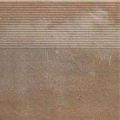 Напольная плитка Paradyz Scandiano 30х30, rosso ступень Напольная плитка Paradyz Scandiano 30х30, rosso ступень
