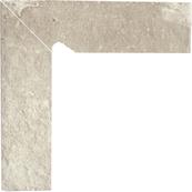 Плитка-декор напольный Paradyz Scandiano 8.1х30, beige 2 плитки левая