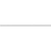 Бордюр Paradyz 60x2.3, Ivory, стеклянный