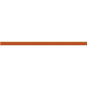 Бордюр Paradyz 60x2.3, Arancione, стеклянный