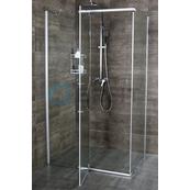 Душевая дверь Erlit ER 10112H, форма прямоугольная, прозрачное стекло, 6 мм