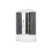 Душевая кабина Erlit ER3512TPL-C4 120х80х215, задняя стенка чёрная
