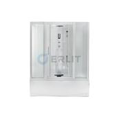 Душевой бокс (кабина) Erlit ER4517TP-C3 170х80х215, задняя стенка матовая