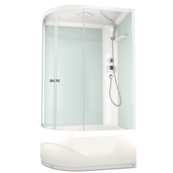 Душевая кабина Domani-Spa Delight 128 высокий поддон правая Душевая кабина Domani-Spa Delight 128 высокий поддон правая