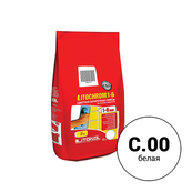 Затирка (Фуга) Litokol LITOCOLOR L 00, белый 2 кг